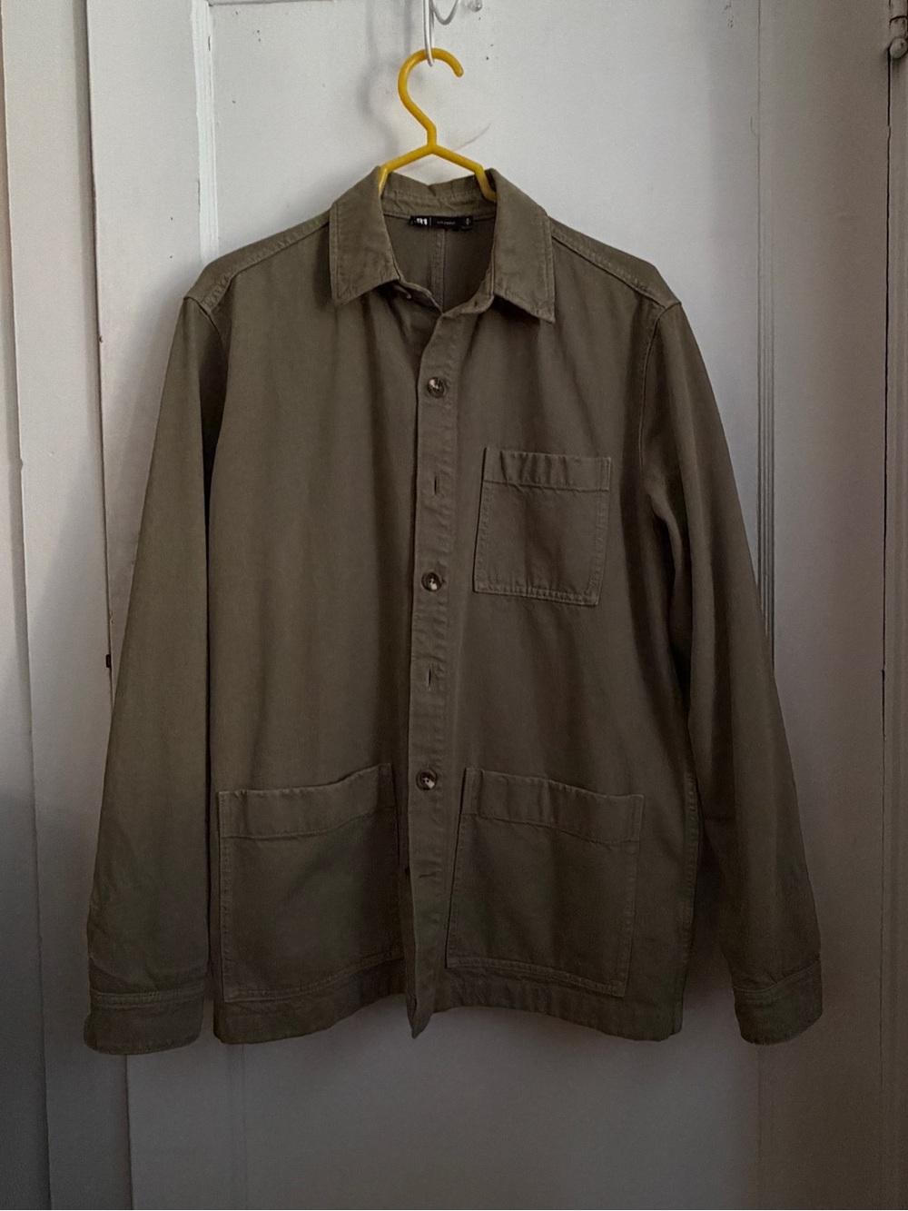 Simons Olive Utility Shirt Jacket